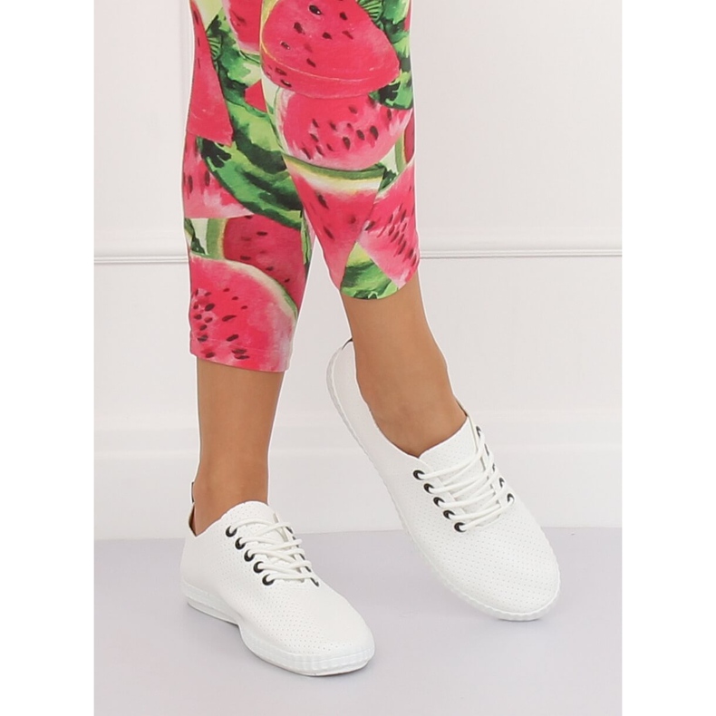 Zapatillas de mujer en blanco y negro B111-17 BLANCO / NEGRO 2