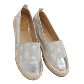 Alpargatas grises para mujer A643-ESP-1 Gris 1
