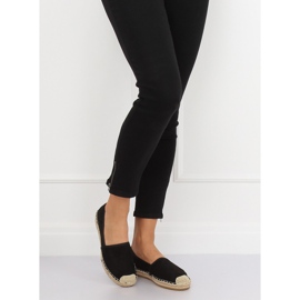 Alpargatas negras para mujer 4855 Black negro 1