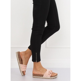 Zapatillas alpargatas rosas BJS-002 Rosa 1