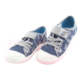 Calzado infantil befado 251Y125 gris azul marino 3