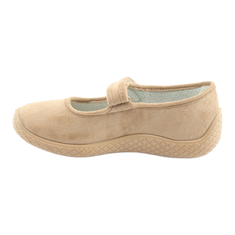 Dra. Befado Ballerinas femeninas PU-Auto 197D004 BEIGE VELCRO SILBER Insertar 2 Dra. Befado Ballerinas femeninas PU-Auto 197D004 BEIGE VELCRO SILBER Insertar 2