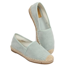 Alpargatas de mujer aguamarina N-2978 L.GREEN verde 3