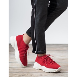 Zapatillas sin cordones VICES rojo 2