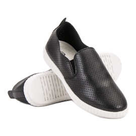 Renda Slipons negros 3