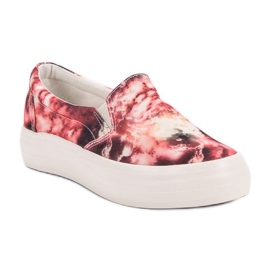 SHELOVET Slipons casuales rosado 2