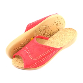 Befado zapatos de mujer zapatillas 254d008 zapatillas rojo 4