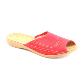 Befado zapatos de mujer zapatillas 254d008 zapatillas rojo 1