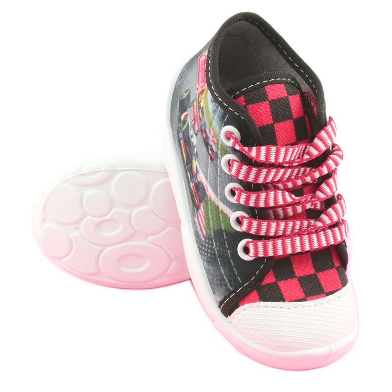 Calzado infantil befado 218P050 negro gris rojo 3 Calzado infantil befado 218P050 negro gris rojo 3