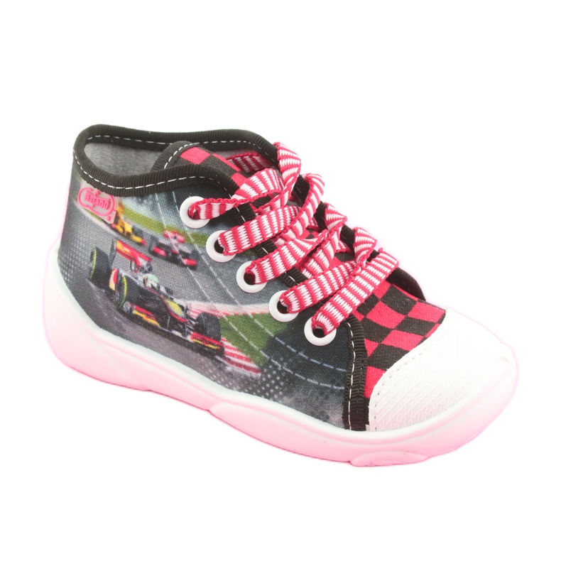 Calzado infantil befado 218P050 negro gris rojo 1 Calzado infantil befado 218P050 negro gris rojo 1