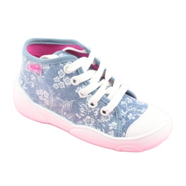 Calzado infantil befado 218P056 blanco azul 1