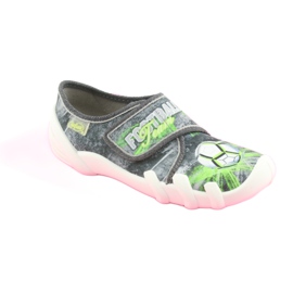 Calzado infantil befado 273Y254 negro gris verde 1