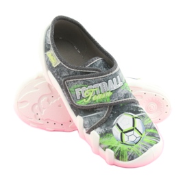 Calzado infantil befado 273Y254 negro gris verde 3