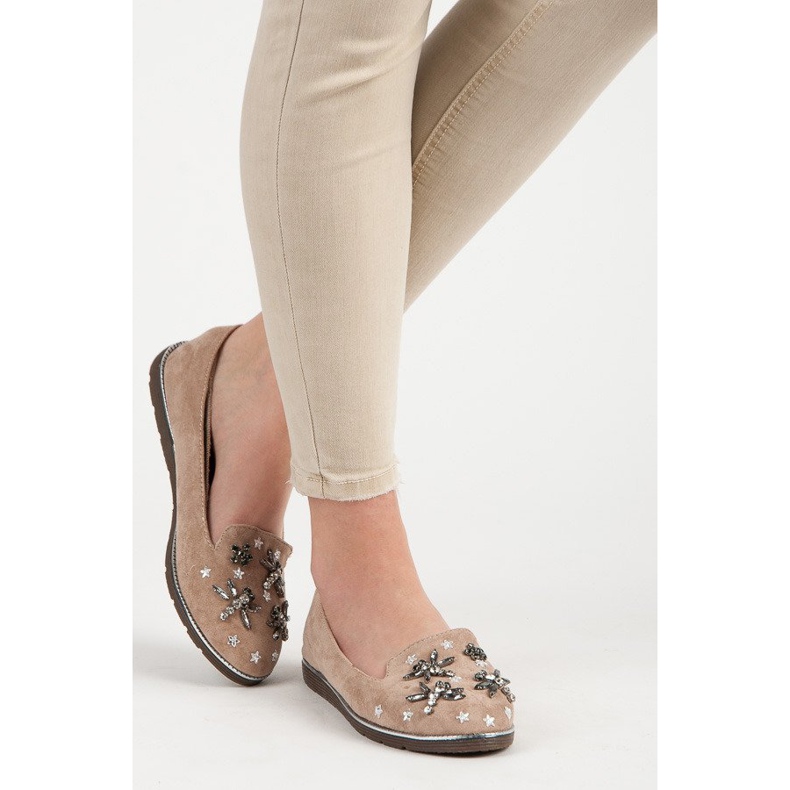 Fama Señores De Ante Con Adornos marrón 2