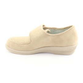 Zapatos de mujer befado pu 984D011 beige 4