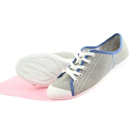 Calzado juvenil befado 248Q020 azul gris 6