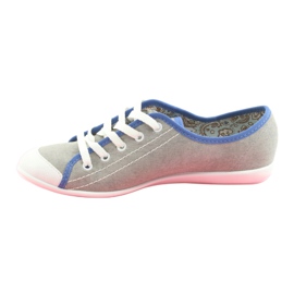 Calzado juvenil befado 248Q020 azul gris 4