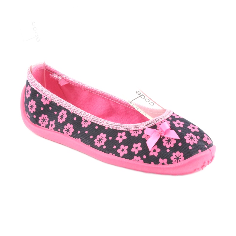 Calzado infantil befado 980X093 negro rosado 1