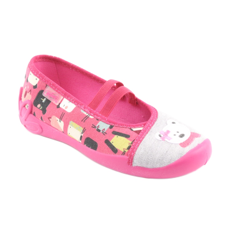 Calzado infantil befado 116X226 gris rosa 1