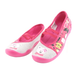 Calzado infantil befado 116X226 gris rosa 3