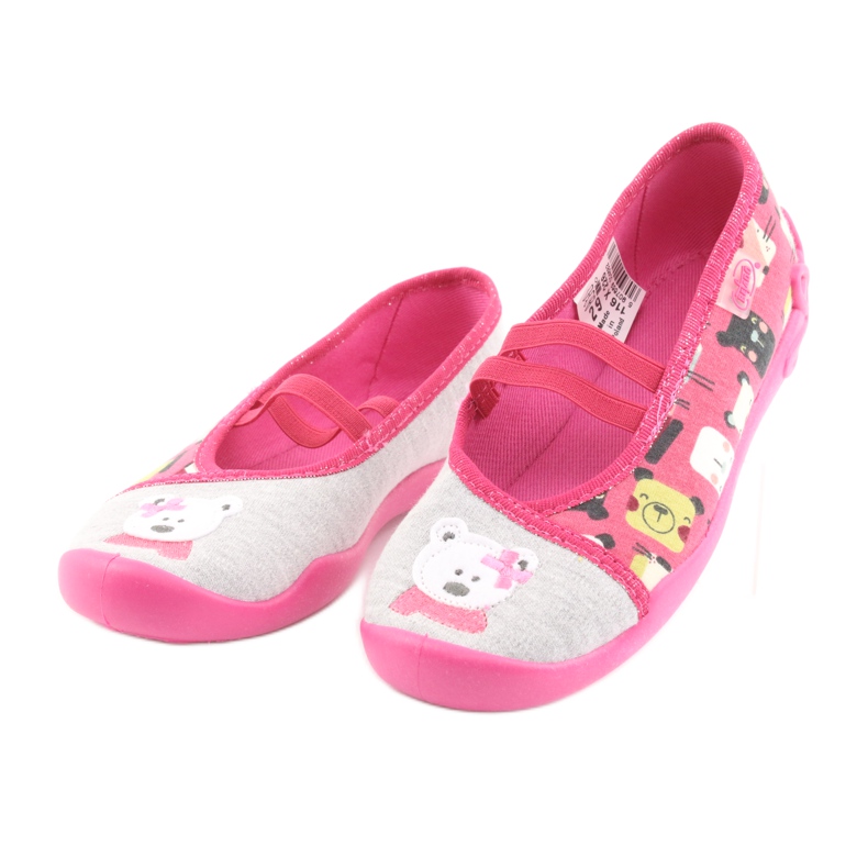 Calzado infantil befado 116X226 gris rosa 3
