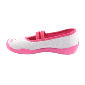Calzado infantil befado 116X226 gris rosa 2