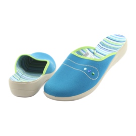 Zapatos de mujer befado pu 552D008 azul 4