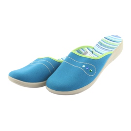 Zapatos de mujer befado pu 552D008 azul 3