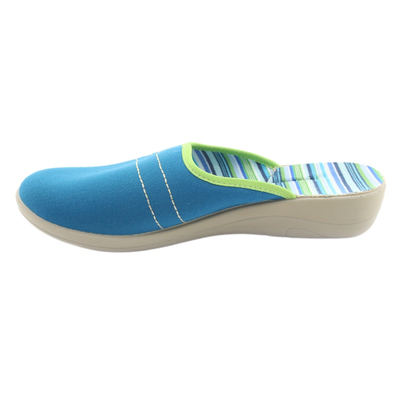 Zapatos de mujer befado pu 552D008 azul verde 2