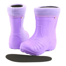 Bota de lluvia infantil befado violeta 162X102 púrpura 4