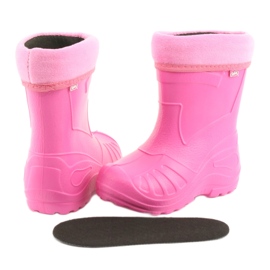 Bota de lluvia infantil befado rosa 162P101 rosado 9