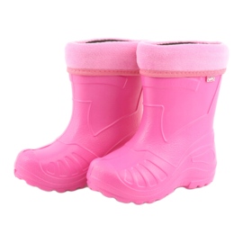 Bota de lluvia infantil befado rosa 162P101 rosado 8