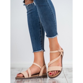 SHELOVET Sandalias casuales marrón 5