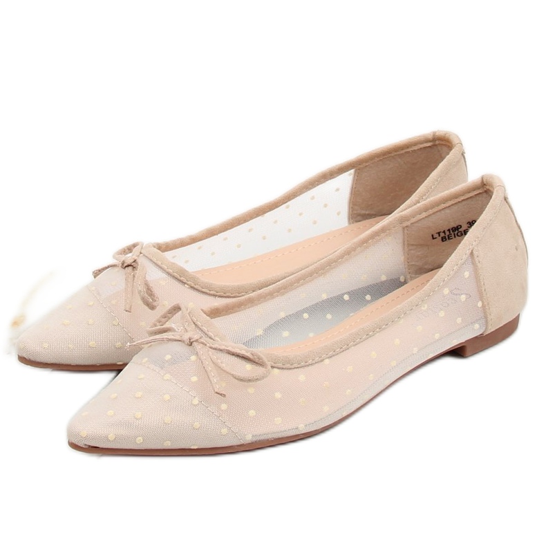 Bailarinas de mujer beige LT119P Beige 1