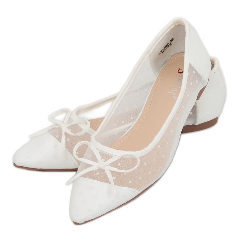 Bailarinas de mujer blancas LT119P White blanco 2