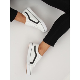 Zapatillas de mujer blancas BL117P White blanco 1 Zapatillas de mujer blancas BL117P White blanco 1