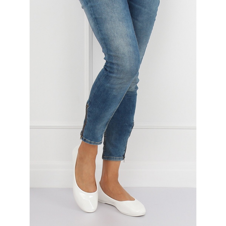 Bailarinas de mujer blancas JX76P Blanco 2