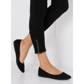 Bailarinas dedos almendra negro WD39P Negro 5
