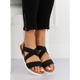 Sandalias de mujer negras P0P1268-16 Negra negro 2