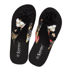 Negro CK93P Suelas de espuma negras multicolor 3