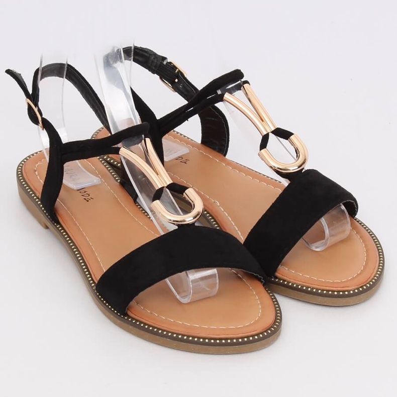 Sandalias de mujer negras WL024 Black negro 2
