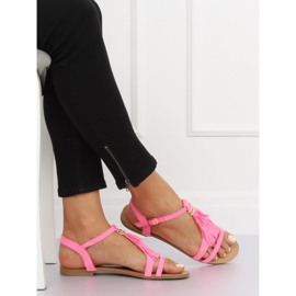 Sandalias mujer rosa 1-51 Fushia rosado 2
