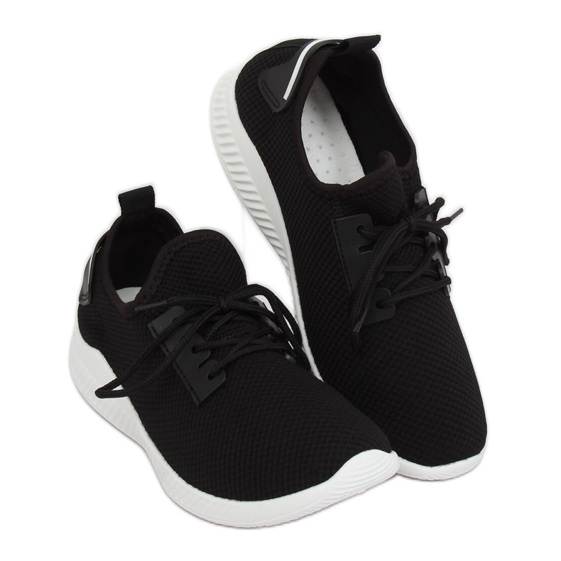 Zapatillas deportivas negras 7762-Y Black negro 1