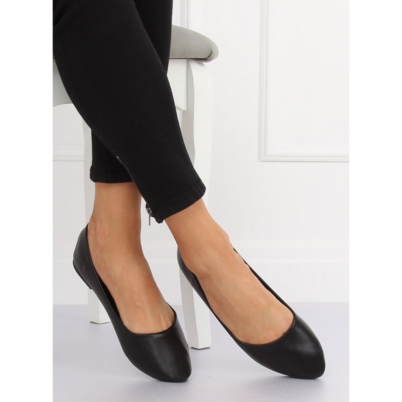 Negro CC108 Bailarinas negras para mujer 1 Negro CC108 Bailarinas negras para mujer 1
