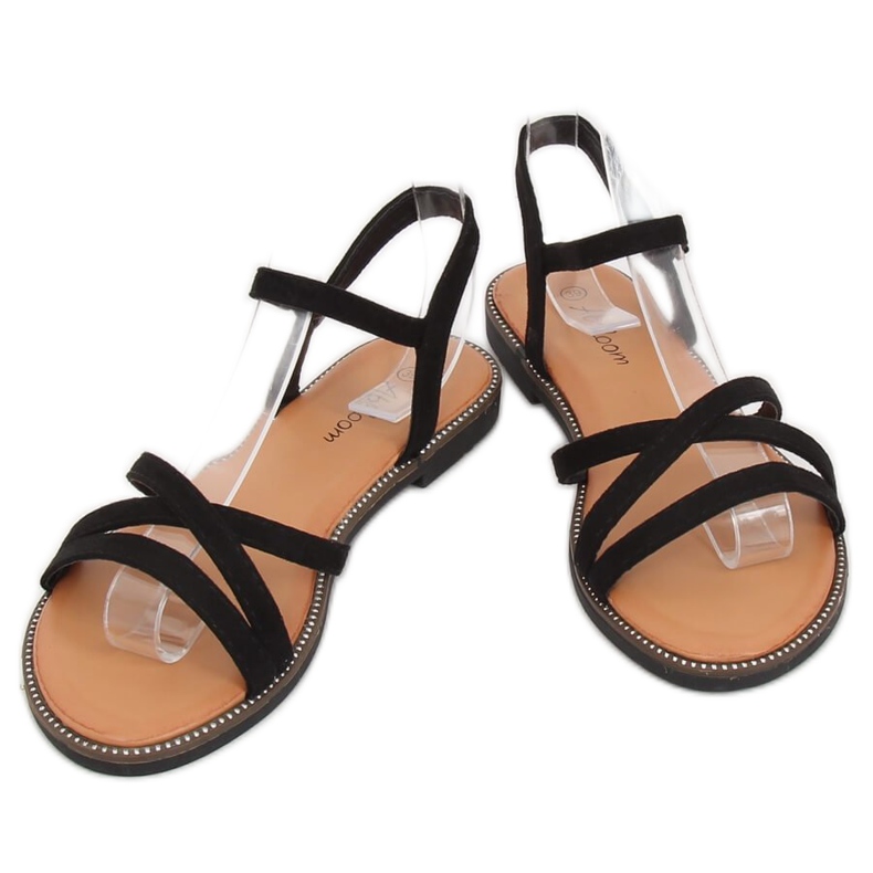 Sandalias de mujer negras WL255 Black negro 1