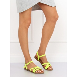 Sandalias de mujer amarillas WL255 Yellow amarillo 3