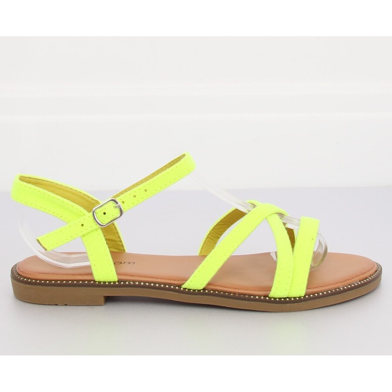 Sandalias de mujer amarillas WL255 Yellow amarillo 1