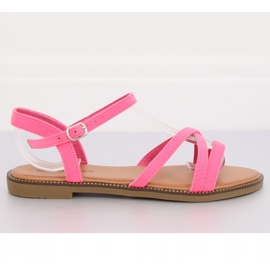 Sandalias mujer rosa WL255 Fushia 2