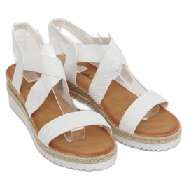 Sandalias blancas para mujer S81 White blanco 3