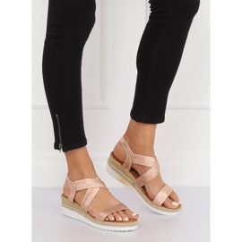 Sandalias de mujer rosa S81 Champagne rosado 2